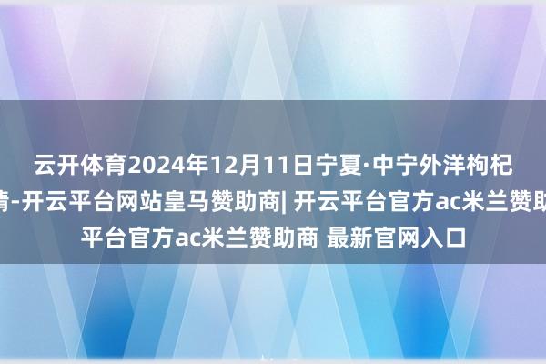 云开体育2024年12月11日宁夏·中宁外洋枸杞交往中心价钱行情-开云平台网站皇马赞助商| 开云平台官方ac米兰赞助商 最新官网入口